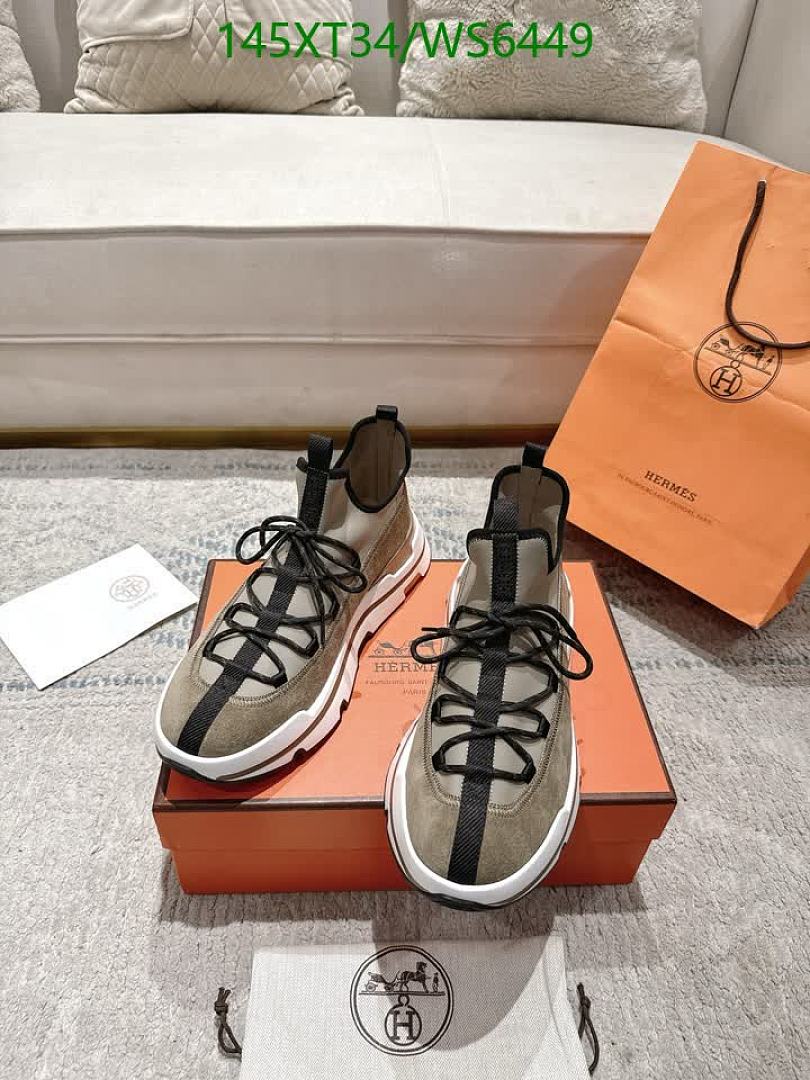 Hermes-Men shoes Code: WS6449 $: 145USD