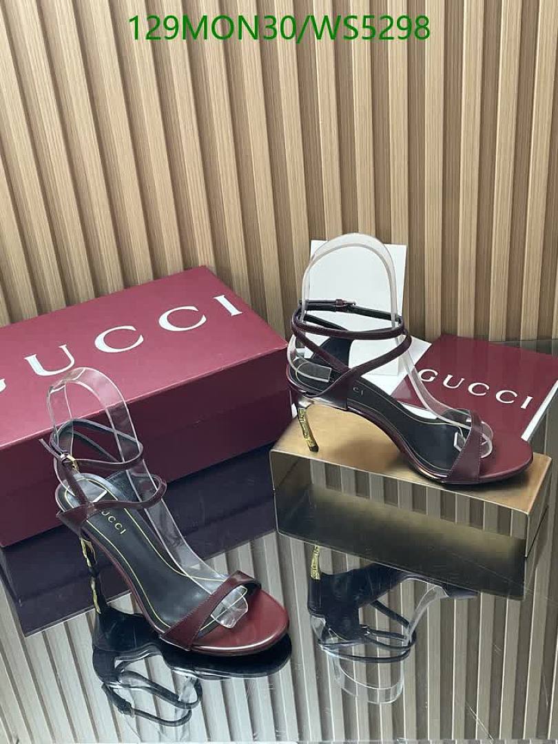 Gucci-Women Shoes Code: WS5298 $: 129USD
