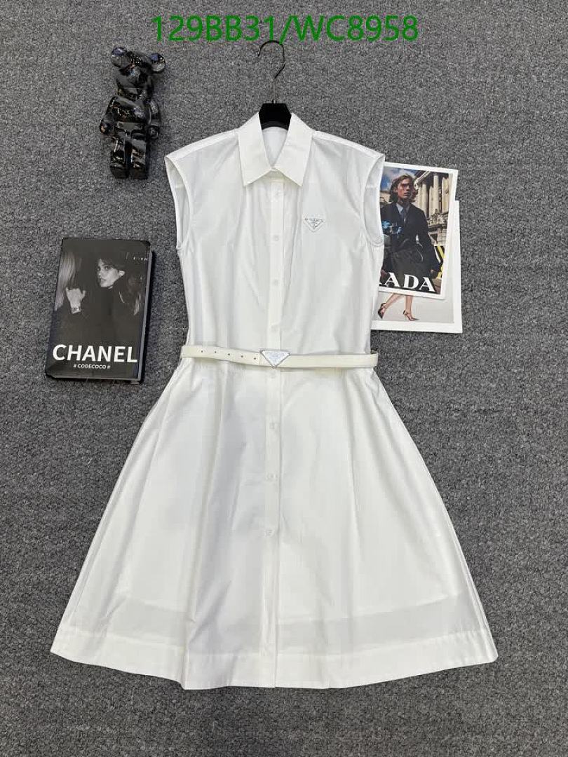 Prada-Clothing Code: WC8958 $: 129USD