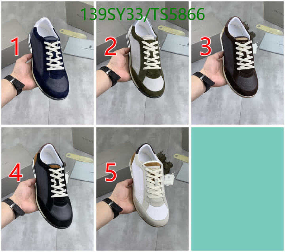 Brunello Cucinelli-Men shoes Code: TS5866 $: 139USD