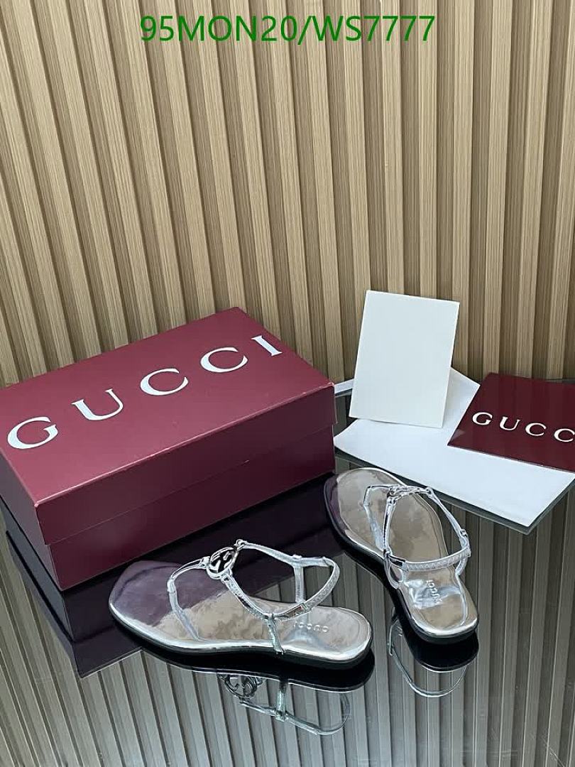 Gucci-Women Shoes Code: WS7777 $: 95USD