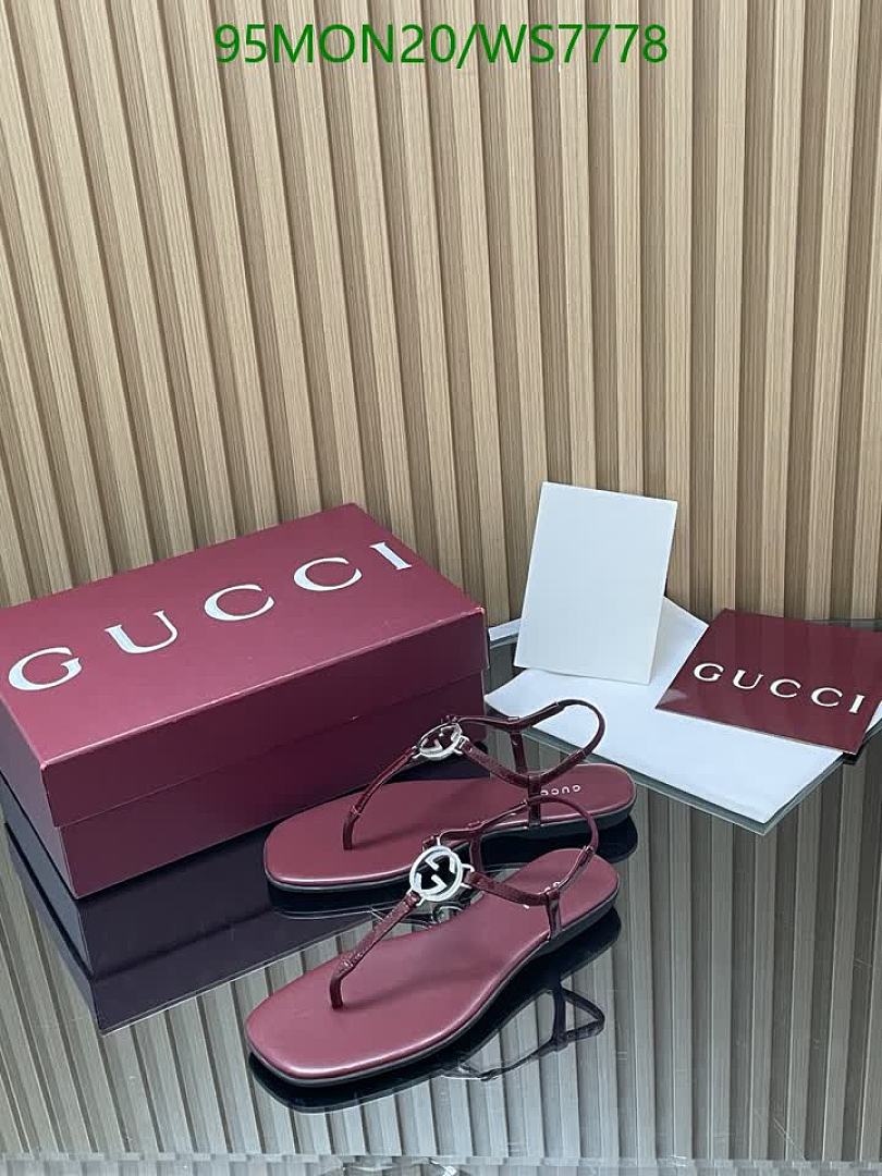 Gucci-Women Shoes Code: WS7778 $: 95USD