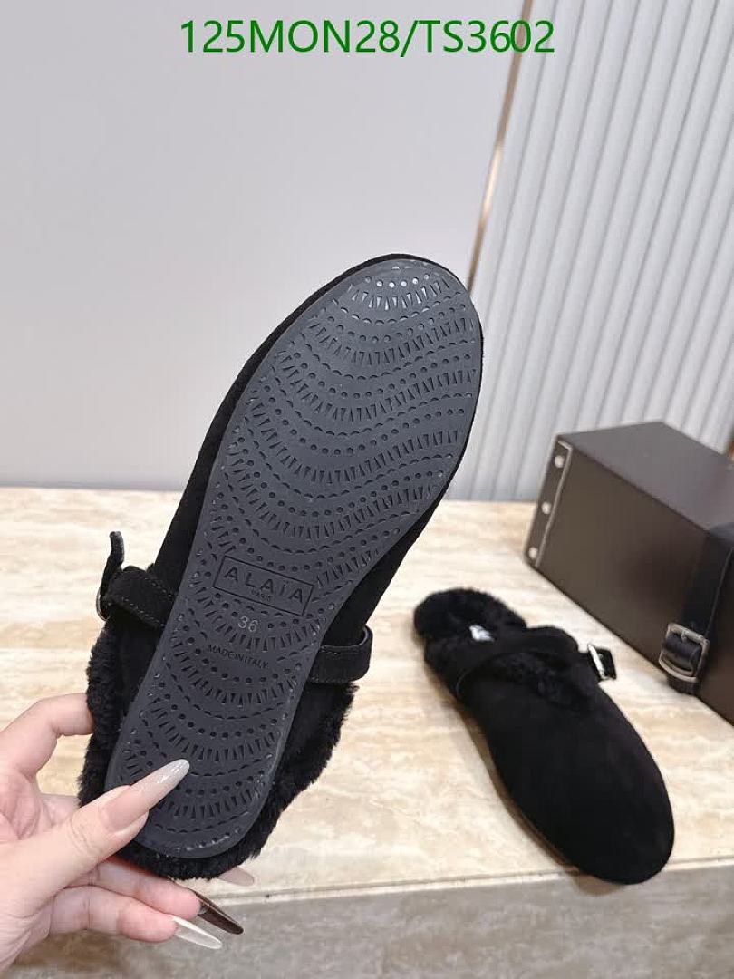 Alaia-Women Shoes Code: TS3602 $: 125USD