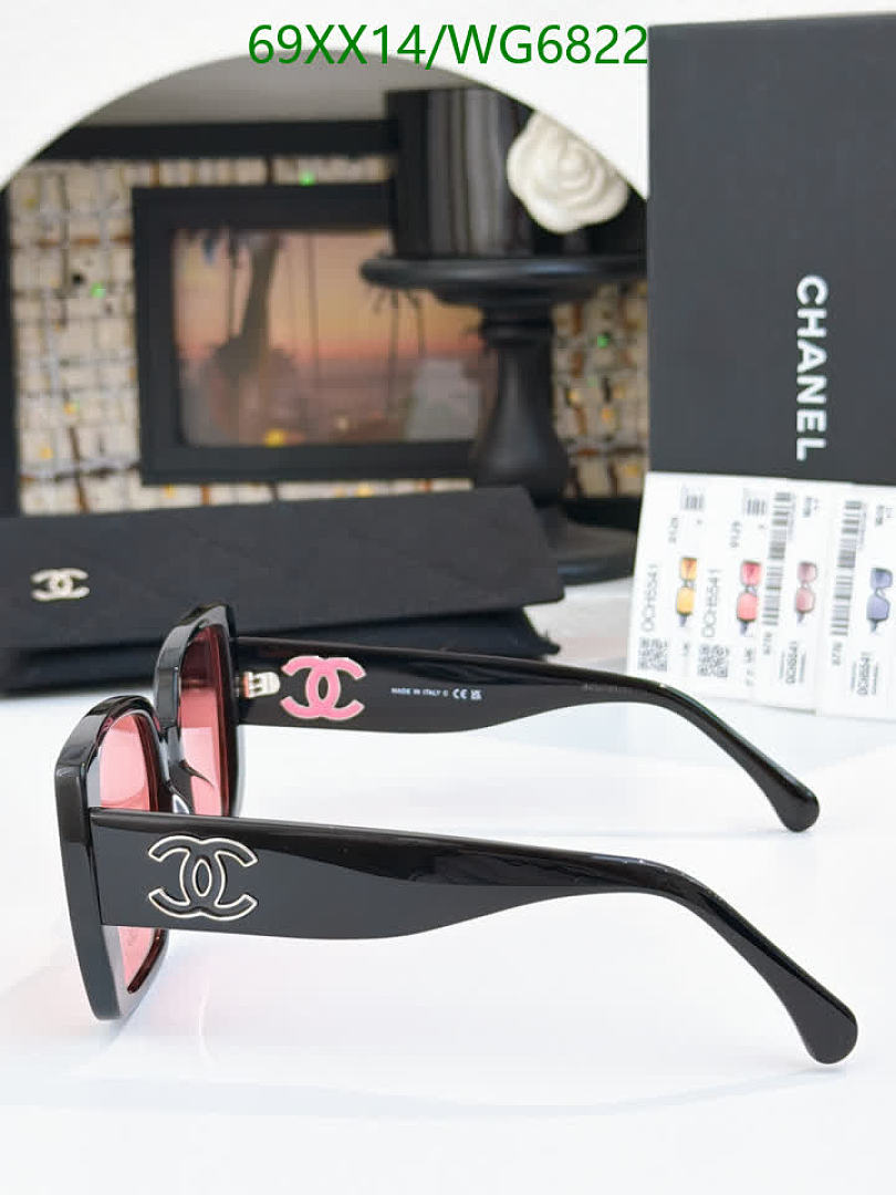 Chanel-Glasses Code: WG6822 $: 69USD