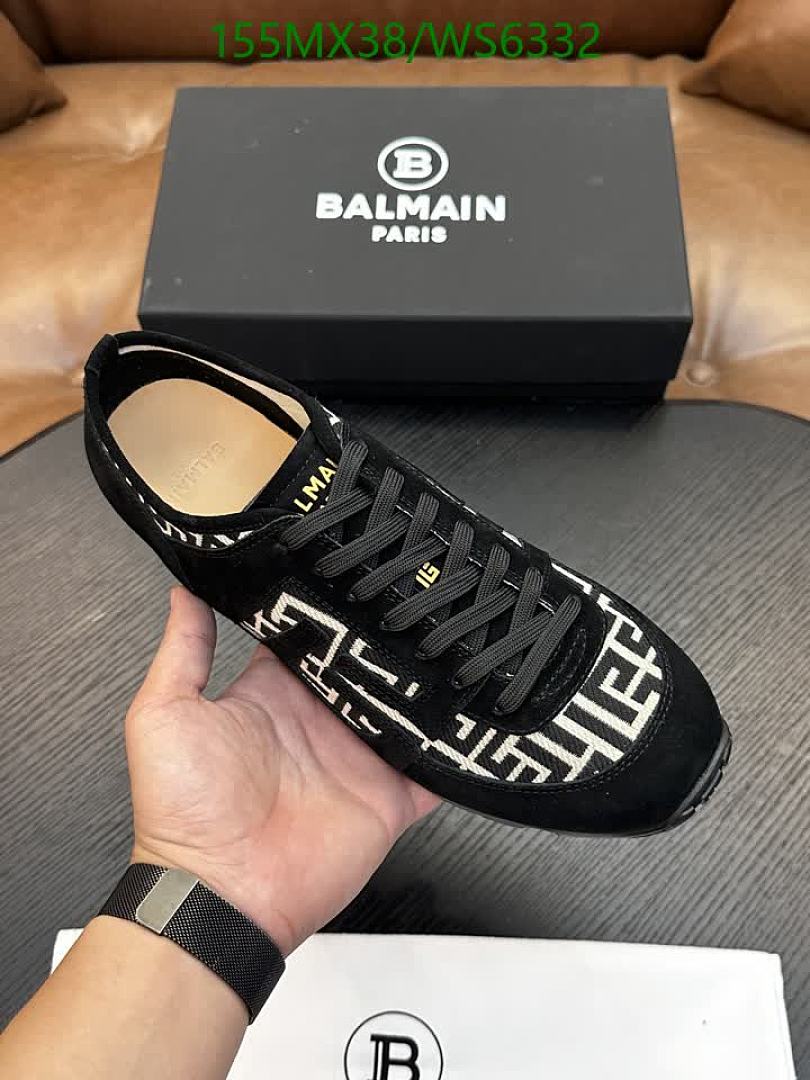 Balmain-Men shoes Code: WS6332 $: 155USD