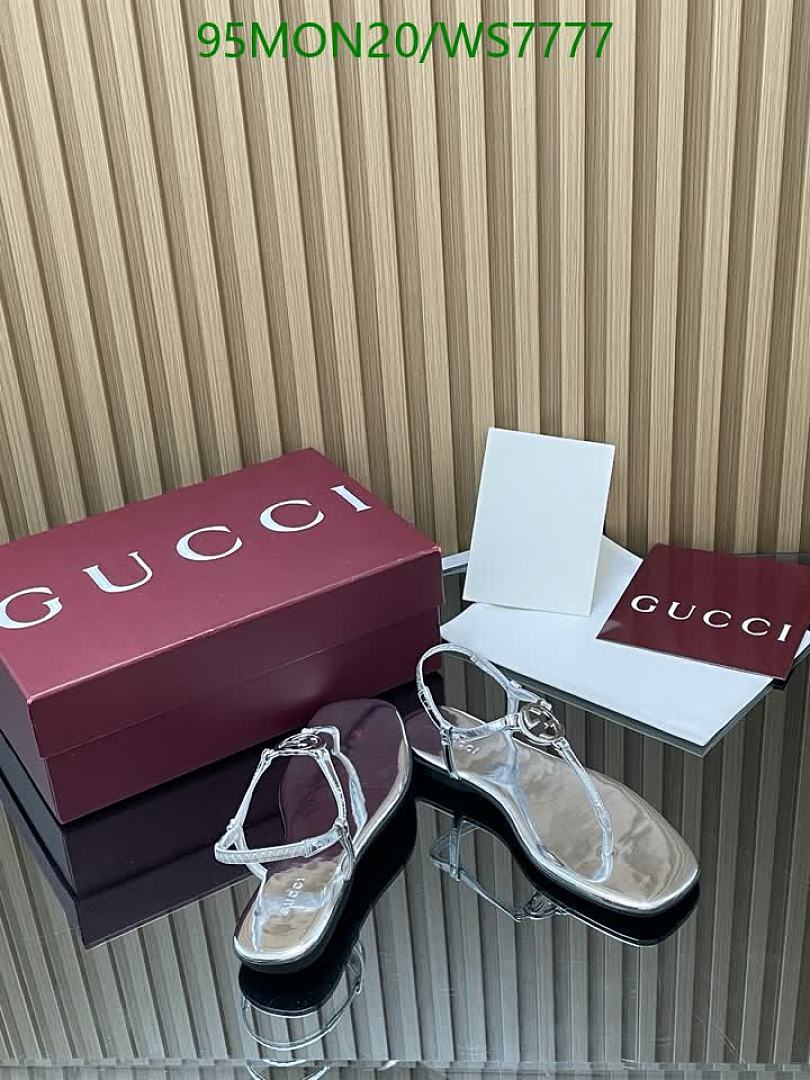Gucci-Women Shoes Code: WS7777 $: 95USD