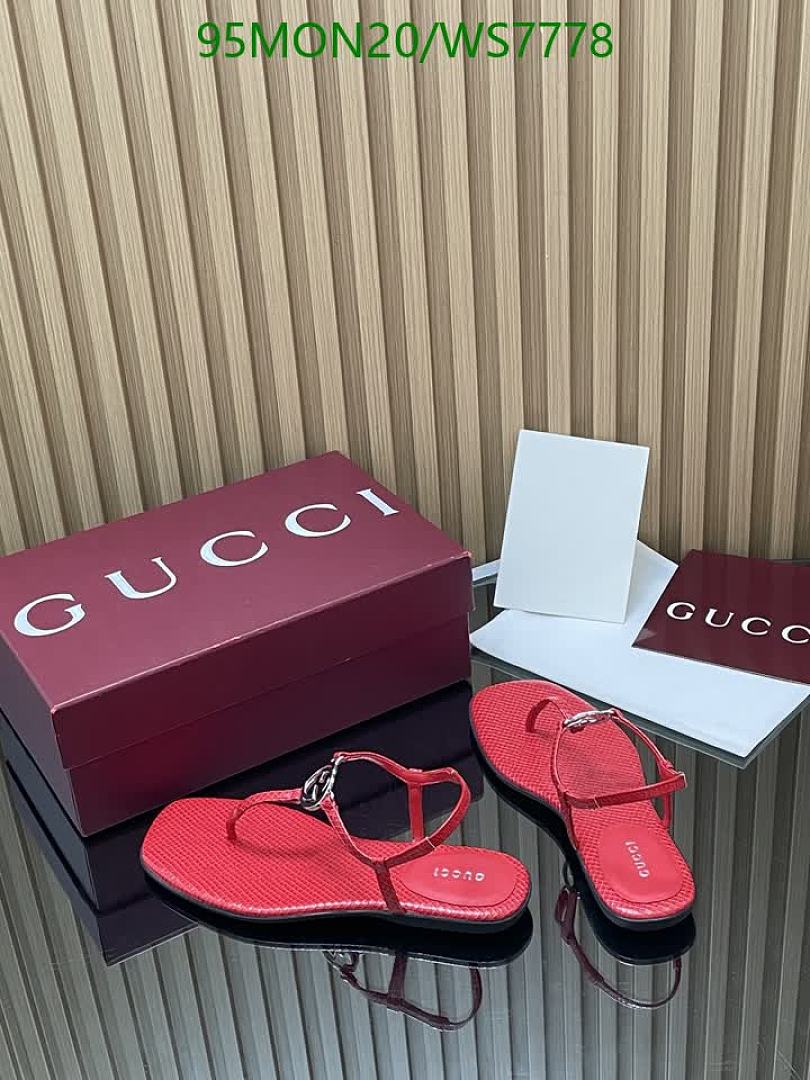 Gucci-Women Shoes Code: WS7778 $: 95USD