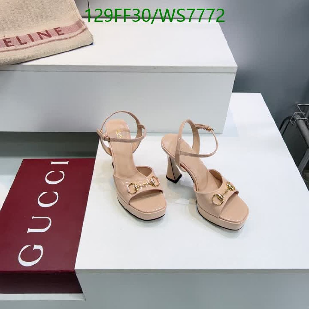 Gucci-Women Shoes Code: WS7772 $: 129USD