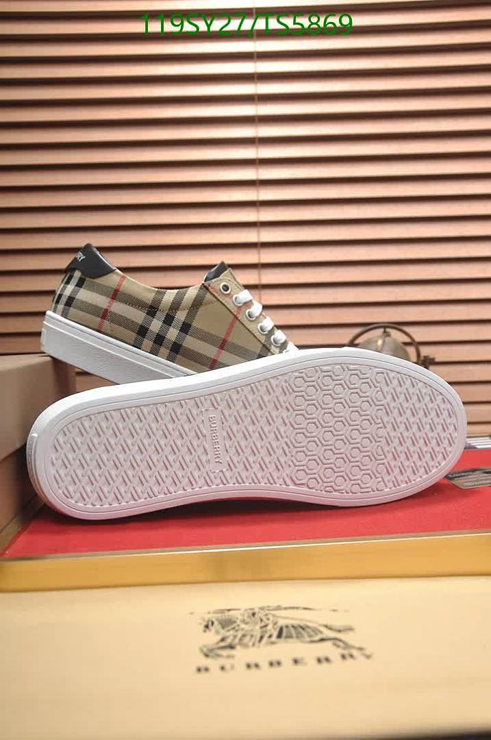 Burberry-Men shoes Code: TS5869 $: 119USD