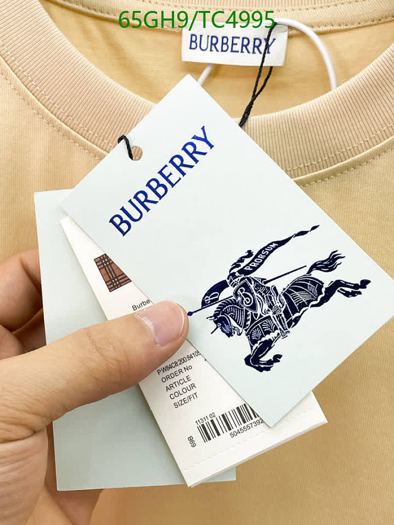 Burberry-Clothing Code: TC4995 $: 65USD
