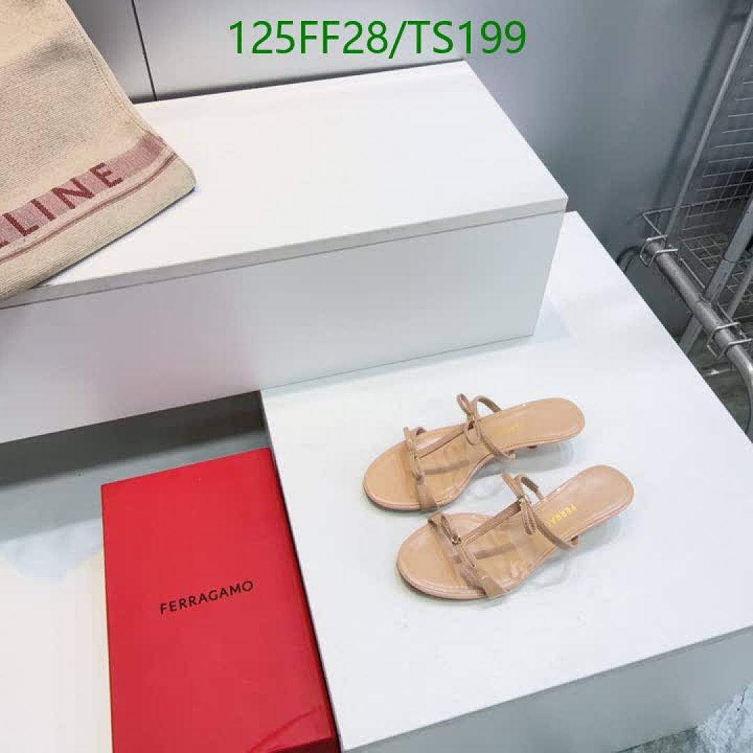 Ferragamo-Women Shoes Code: TS199 $: 125USD