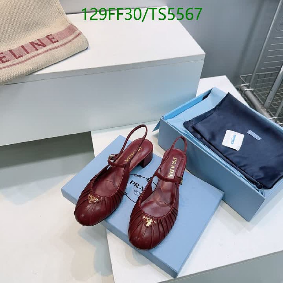 Prada-Women Shoes Code: TS5567 $: 129USD
