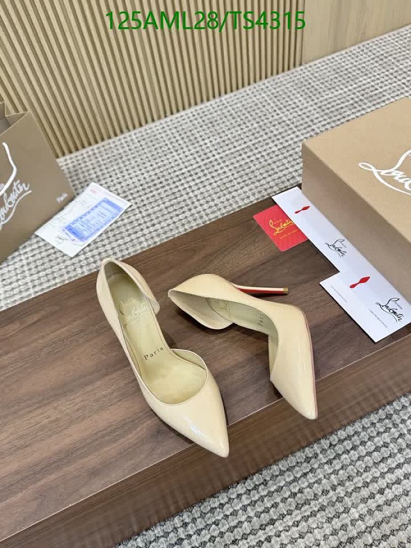 Christian Louboutin-Women Shoes Code: TS4315 $: 125USD