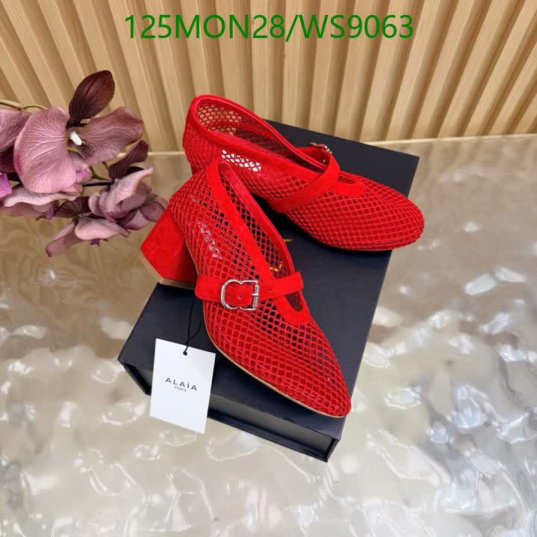 Alaia-Women Shoes Code: WS9063 $: 125USD