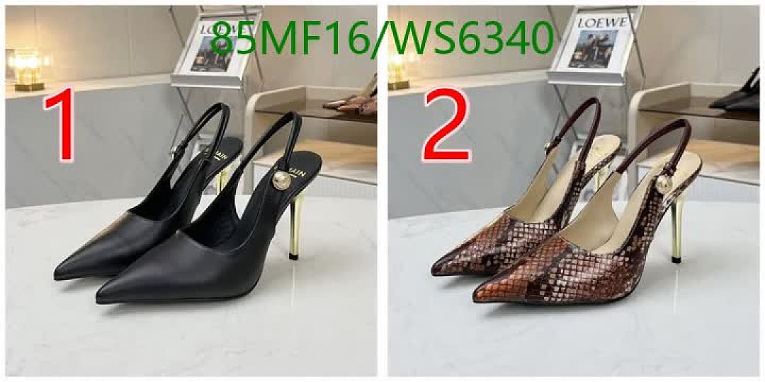 Balmain-Women Shoes Code: WS6340 $: 85USD