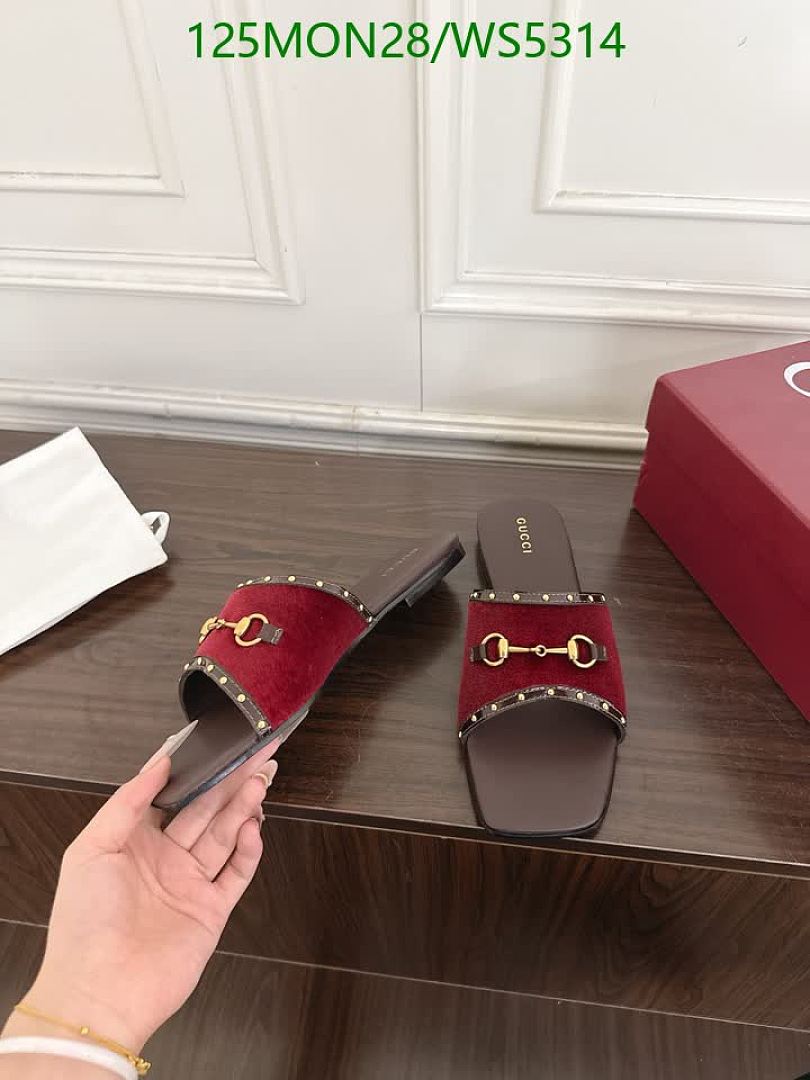 Gucci-Women Shoes Code: WS5314 $: 125USD