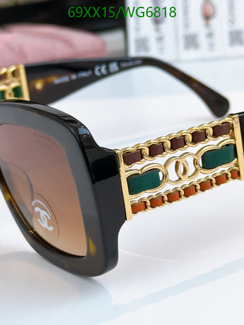 Chanel-Glasses Code: WG6818 $: 69USD