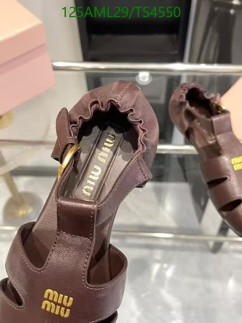Miu Miu-Women Shoes Code: TS4550 $: 125USD