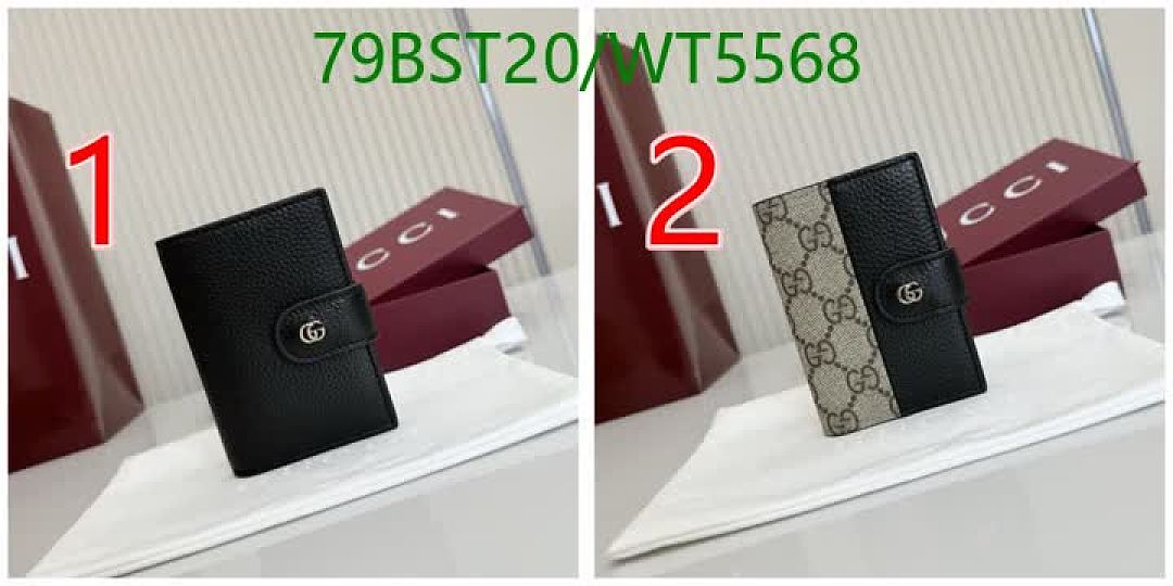 Gucci-Wallet Mirror Quality Code: WT5568 $: 79USD