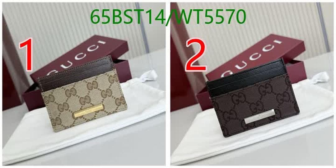 Gucci-Wallet Mirror Quality Code: WT5570 $: 65USD