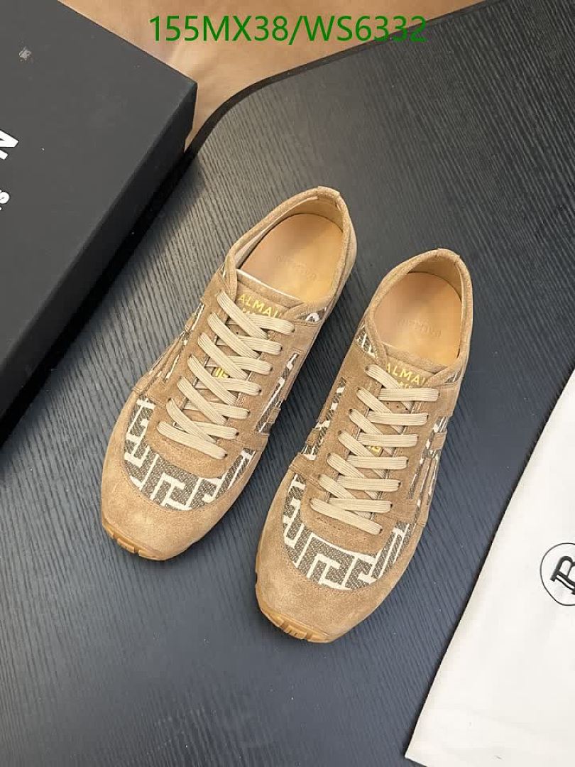 Balmain-Men shoes Code: WS6332 $: 155USD