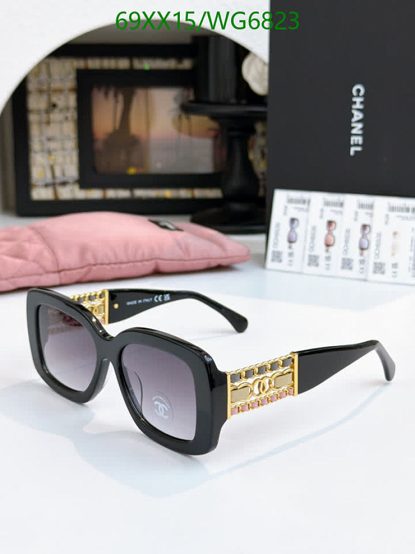 Chanel-Glasses Code: WG6823 $: 69USD