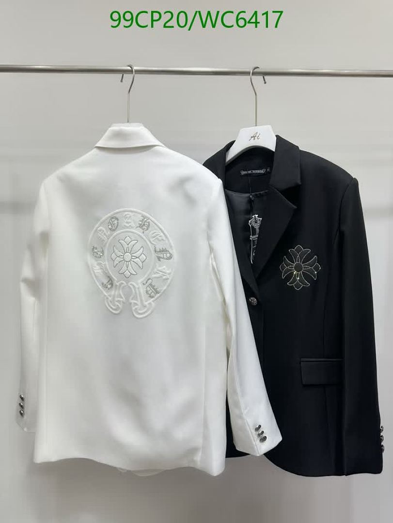 Chrome Hearts-Clothing Code: WC6417 $: 99USD