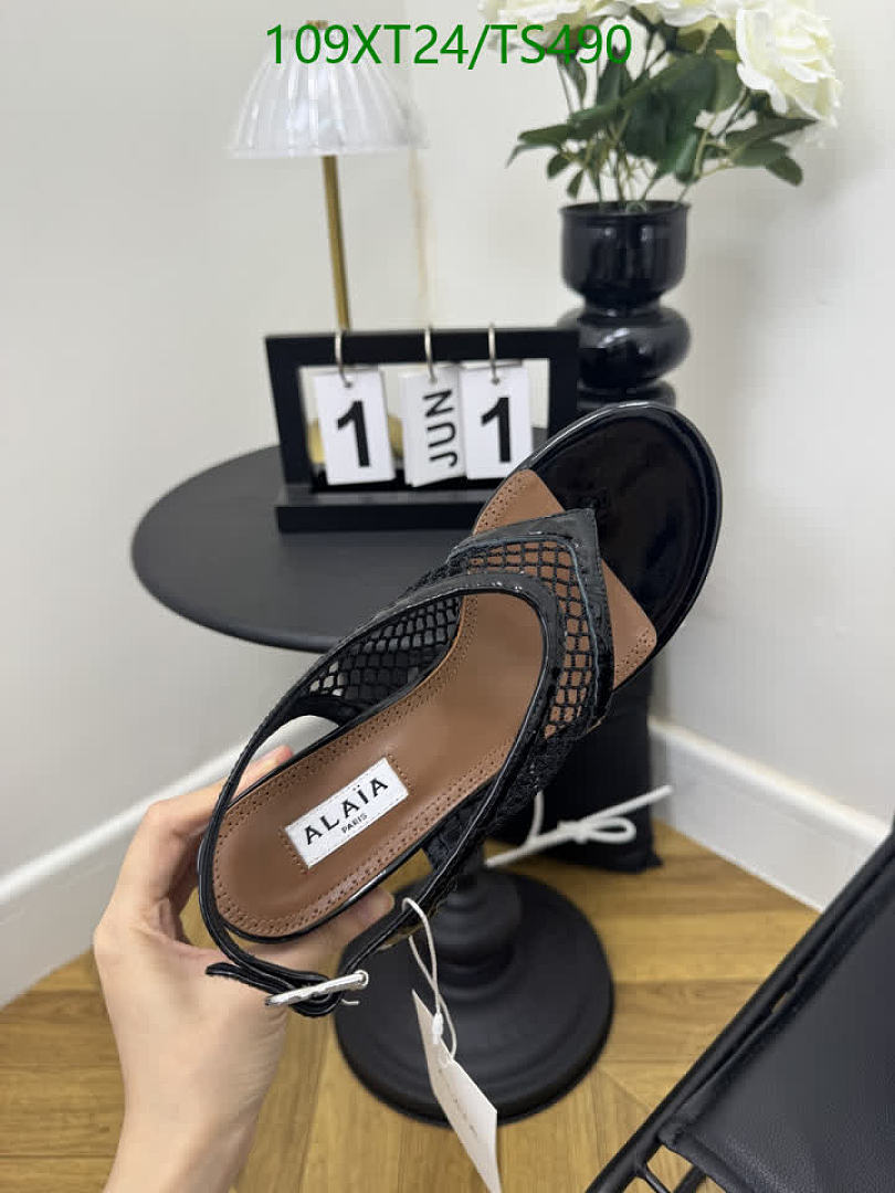 Alaia-Women Shoes Code: TS490 $: 109USD