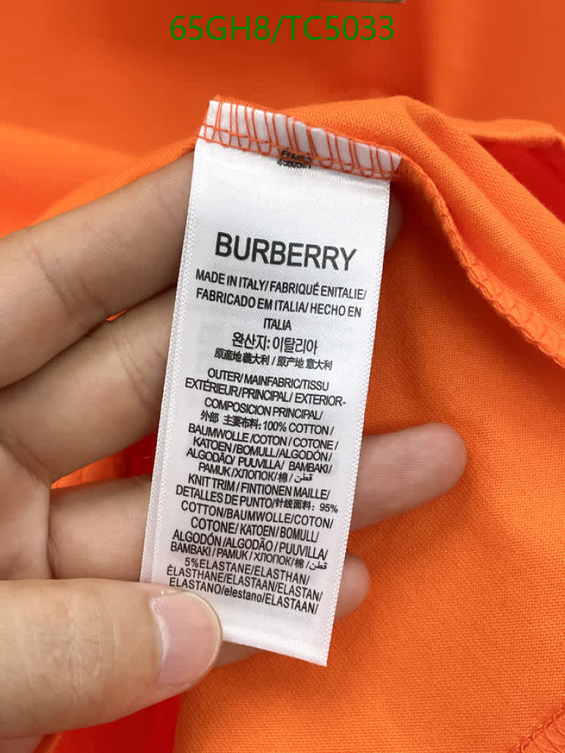 Burberry-Clothing Code: TC5033 $: 65USD