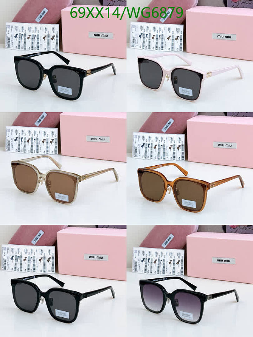 Miu Miu-Glasses Code: WG6879 $: 69USD