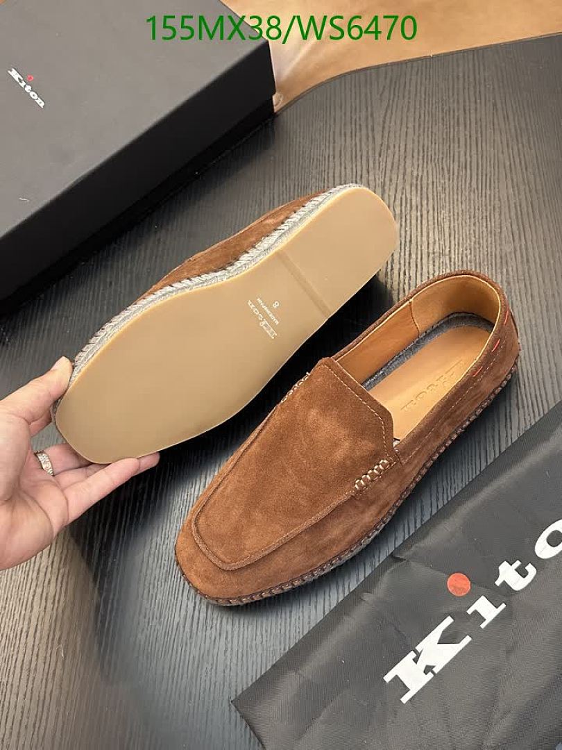 Kiton-Men shoes Code: WS6470 $: 155USD