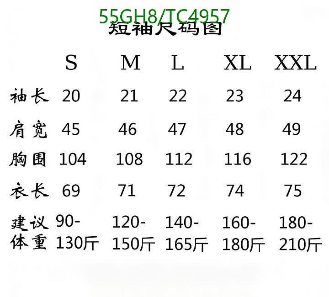 Balenciaga-Clothing Code: TC4957 $: 55USD
