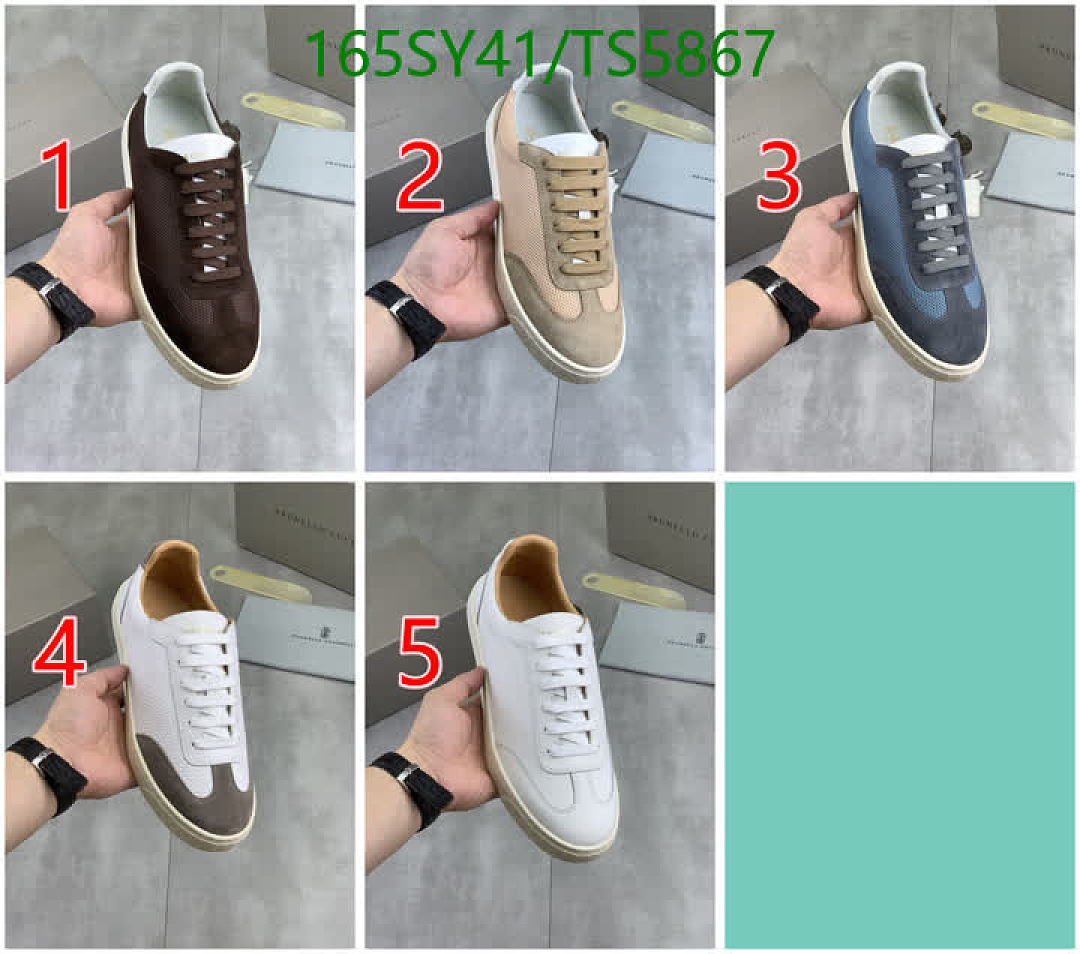 Brunello Cucinelli-Men shoes Code: TS5867 $: 165USD