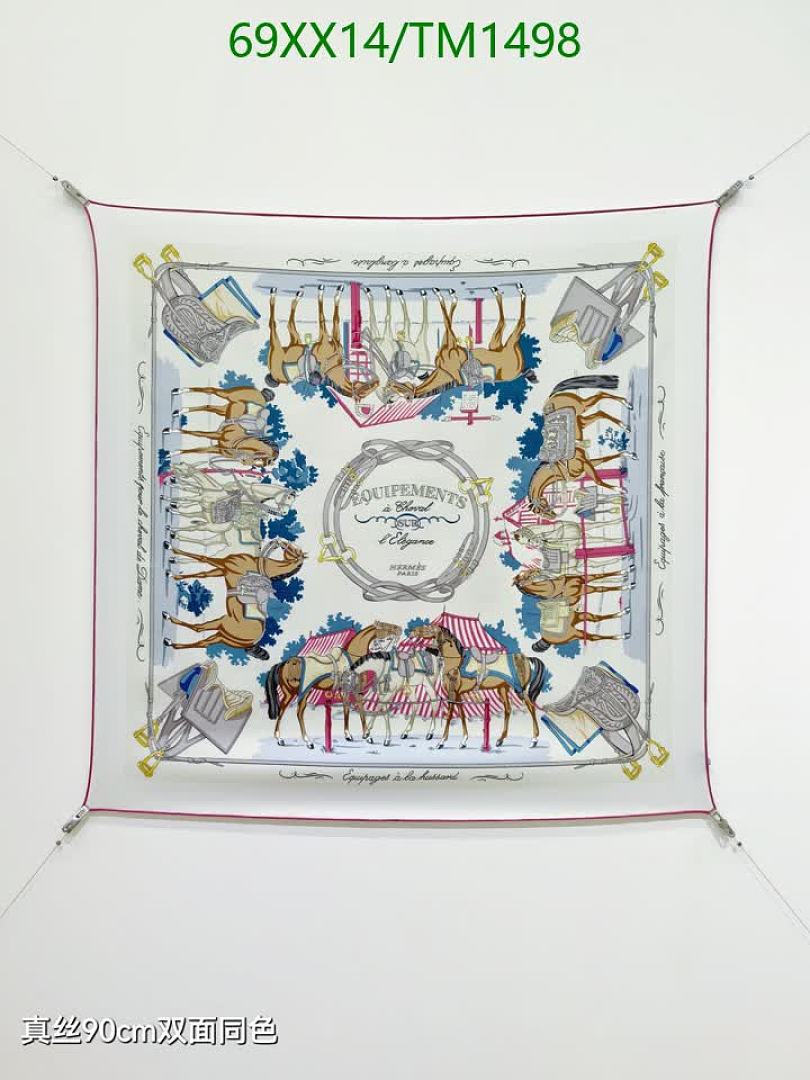 Hermes-Scarf Code: TM1498 $: 69USD