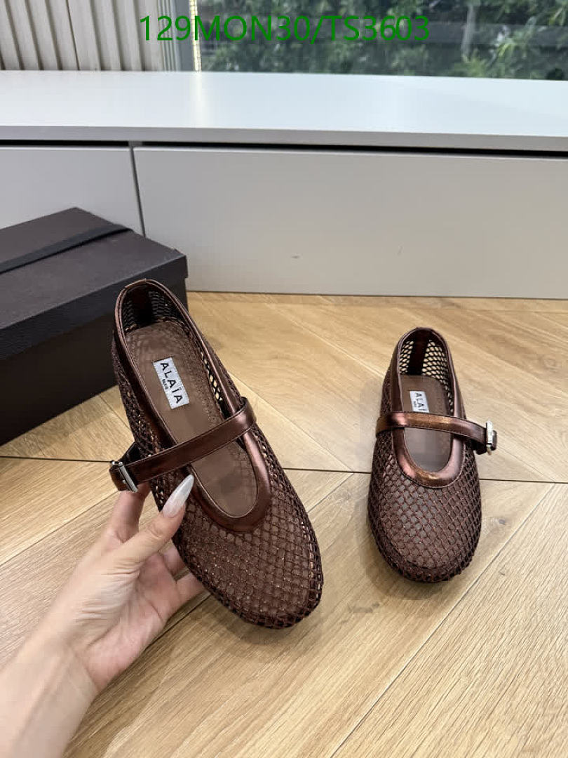 Alaia-Women Shoes Code: TS3603 $: 129USD