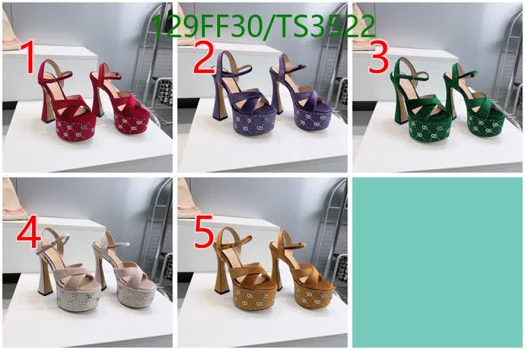 Gucci-Women Shoes Code: TS3522 $: 129USD