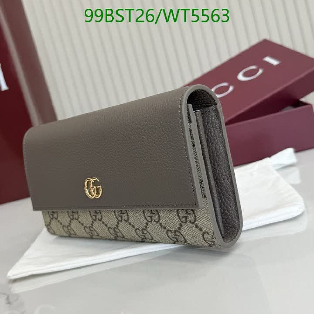 Gucci-Wallet Mirror Quality Code: WT5563 $: 99USD