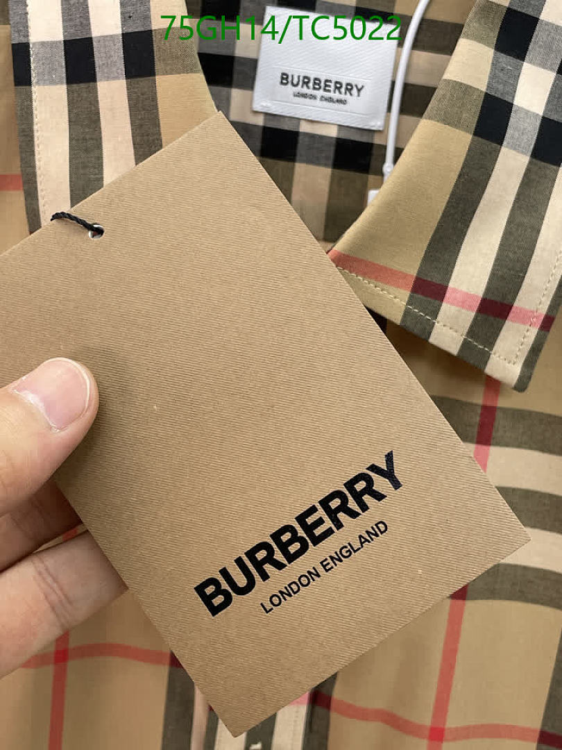 Burberry-Clothing Code: TC5022 $: 75USD