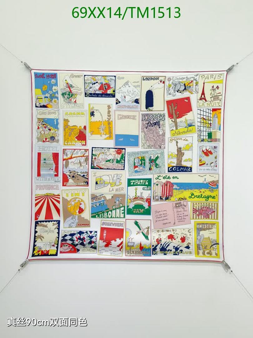 Hermes-Scarf Code: TM1513 $: 69USD
