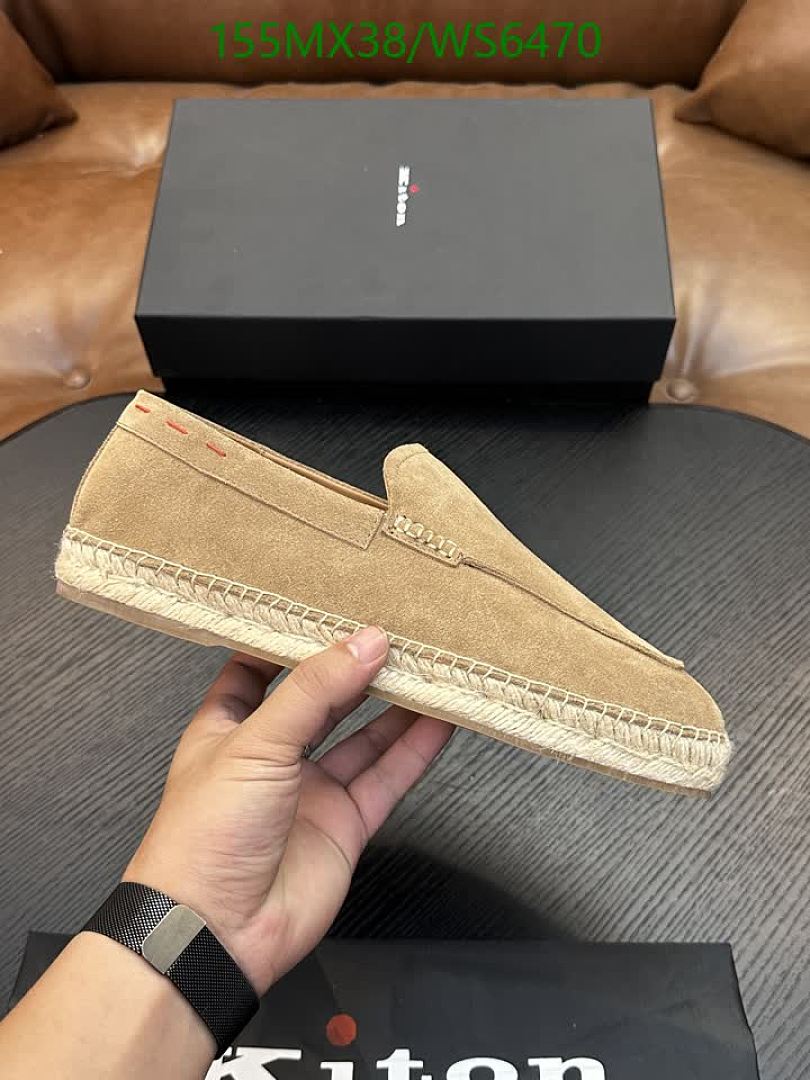 Kiton-Men shoes Code: WS6470 $: 155USD