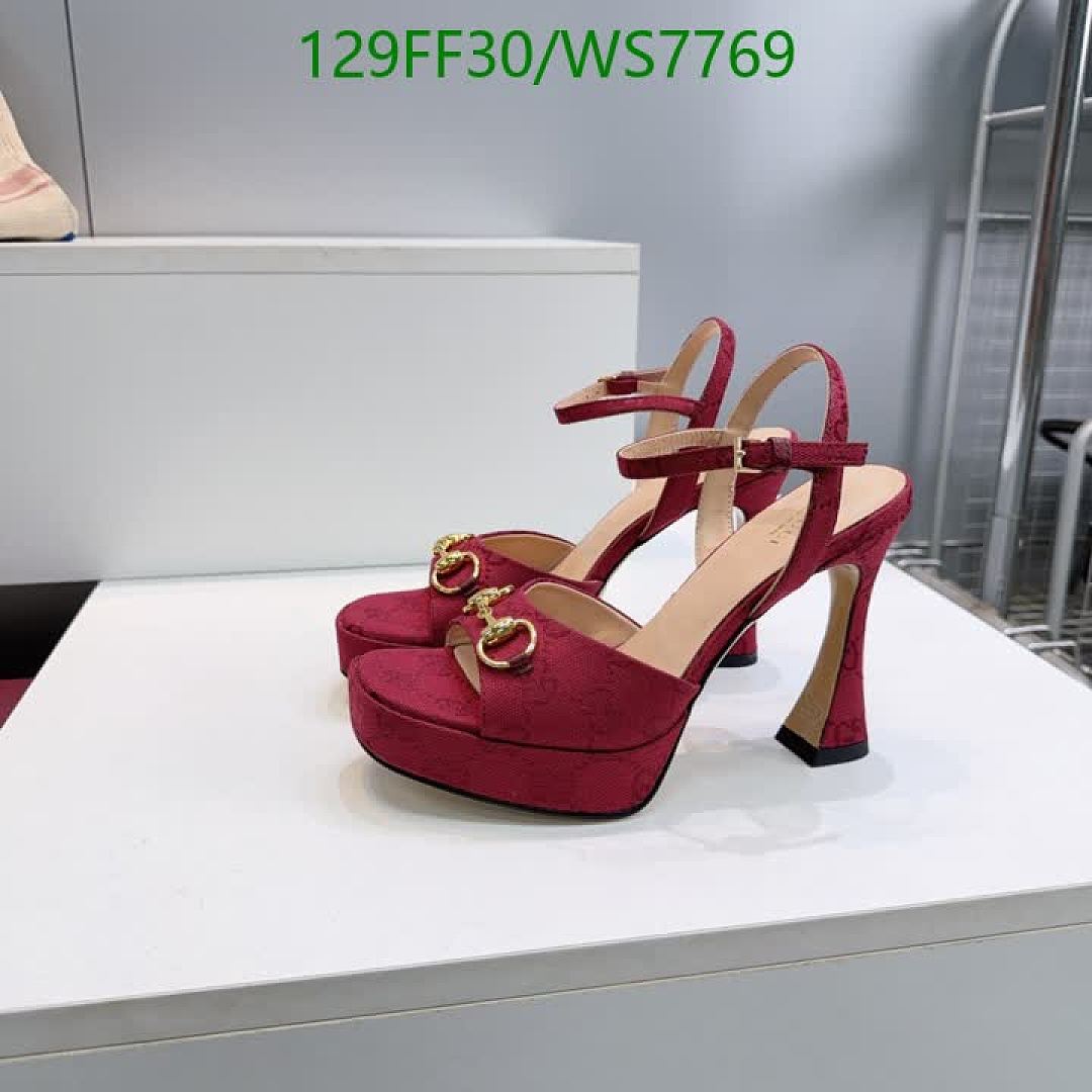 Gucci-Women Shoes Code: WS7769 $: 129USD
