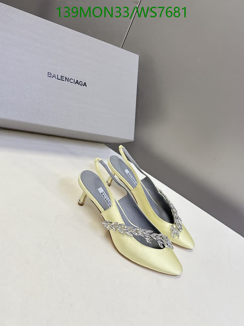 Balenciaga-Women Shoes Code: WS7681 $: 139USD