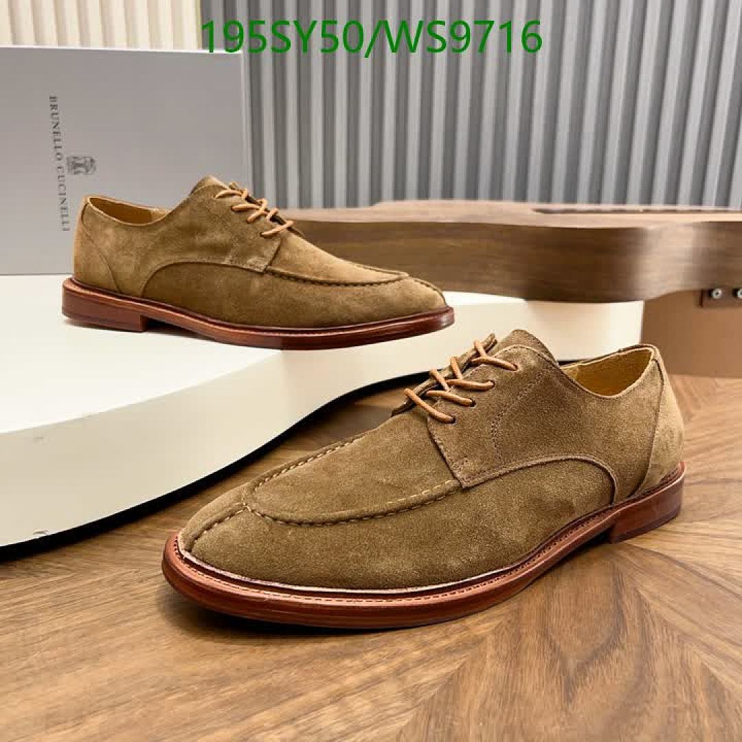 Brunello Cucinelli-Men shoes Code: WS9716 $: 195USD
