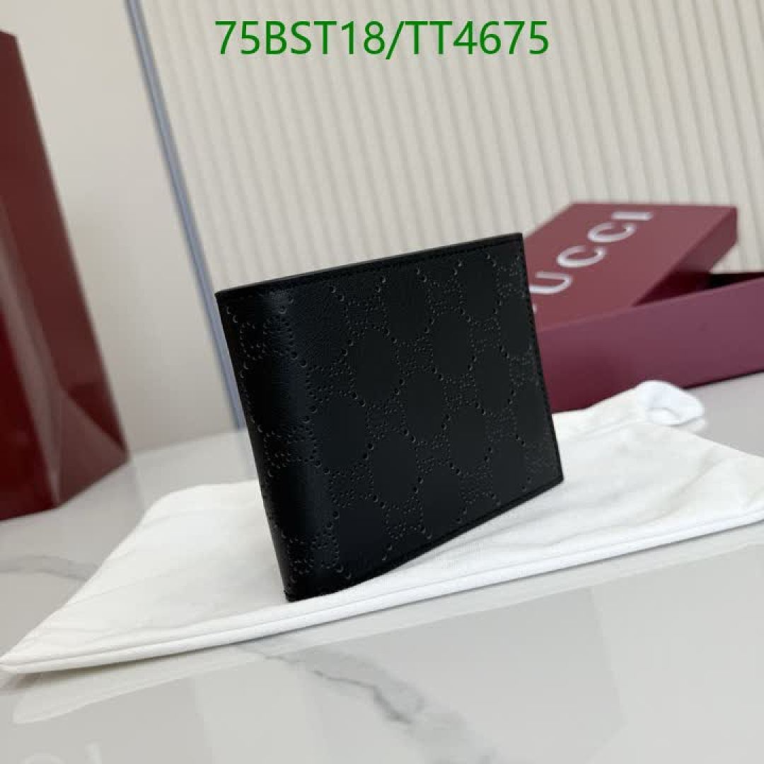 Gucci-Wallet Mirror Quality Code: TT4675 $: 75USD