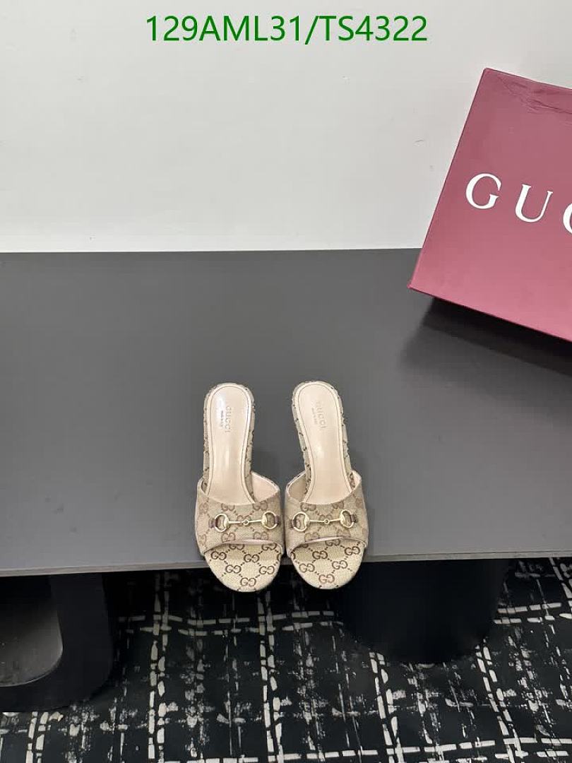 Gucci-Women Shoes Code: TS4322 $: 129USD