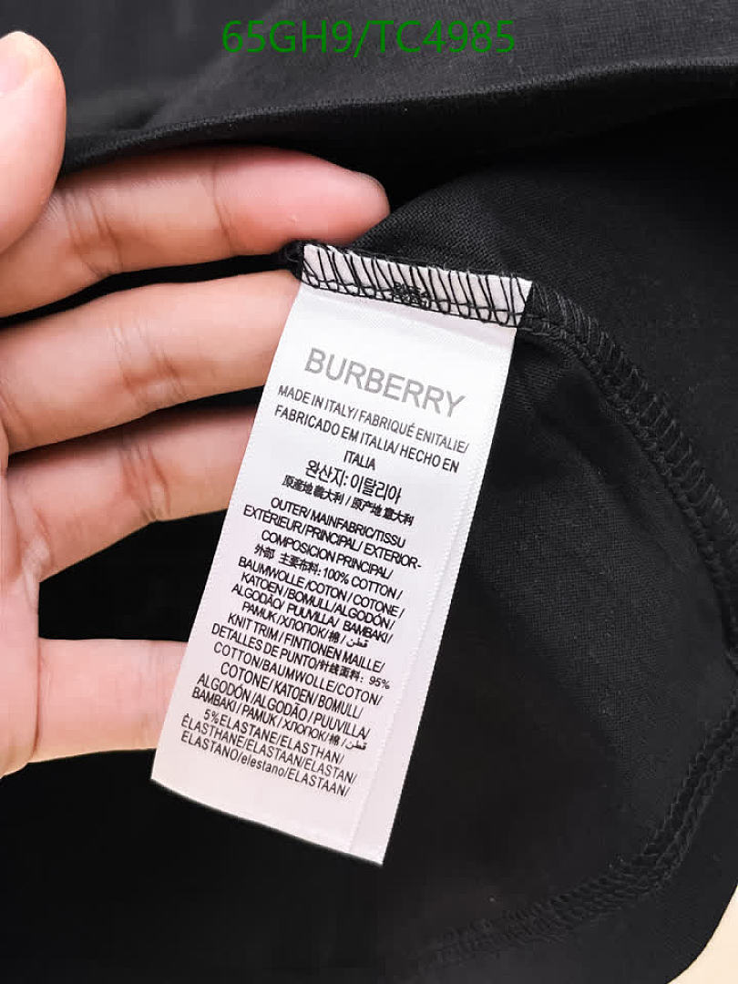 Burberry-Clothing Code: TC4985 $: 65USD