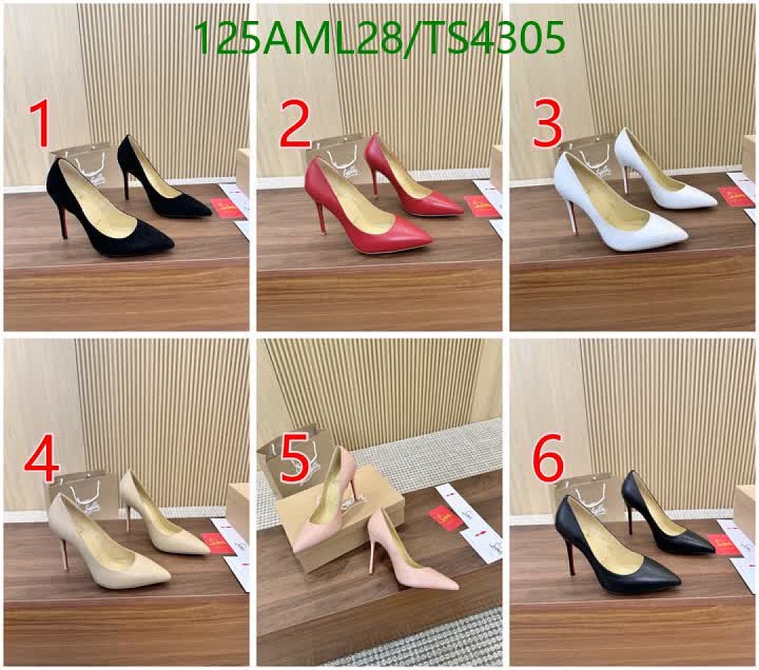 Christian Louboutin-Women Shoes Code: TS4305 $: 125USD