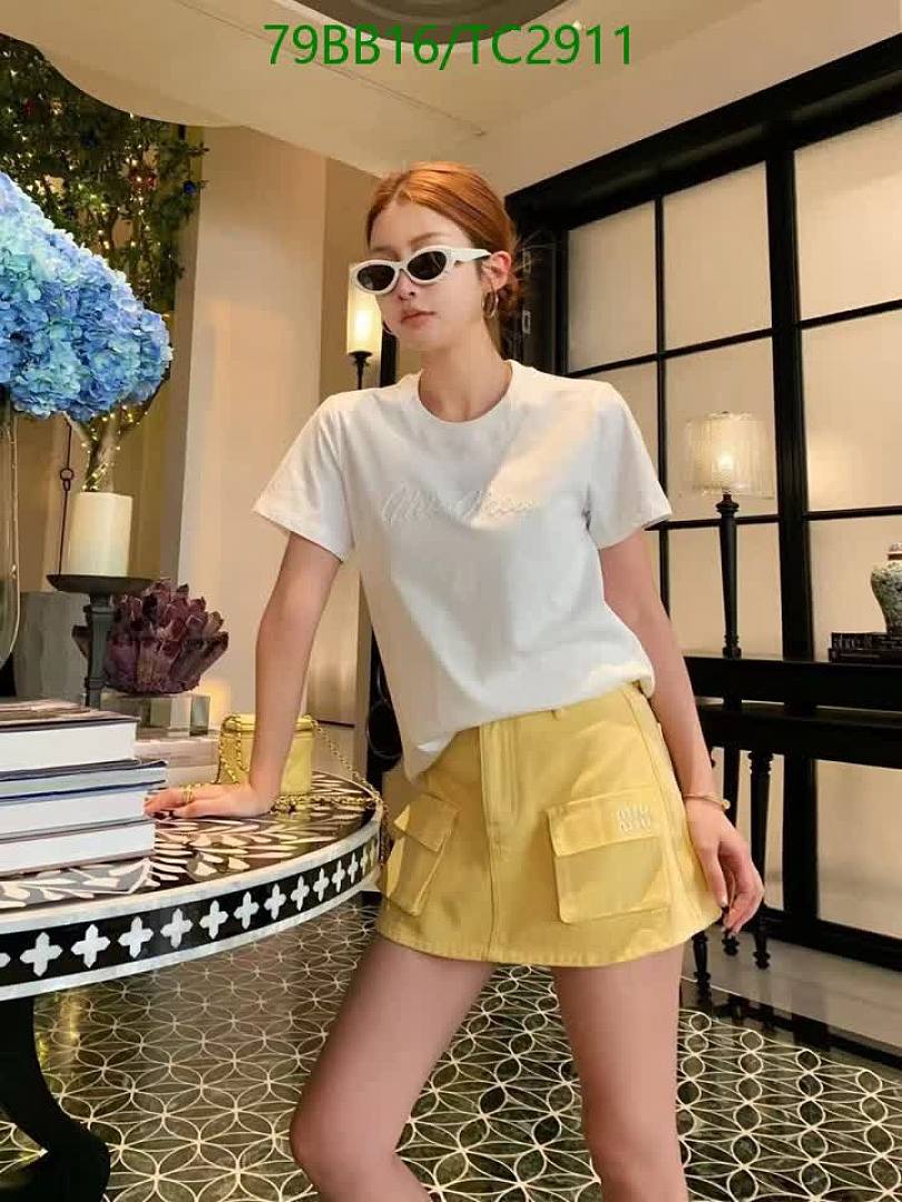 Miu Miu-Clothing Code: TC2911 $: 79USD