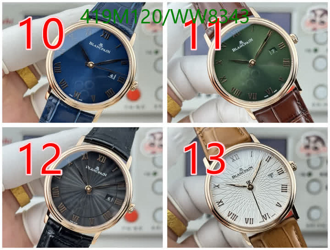 Blancpain-Watch-Mirror Quality Code: WW8343 $: 419USD