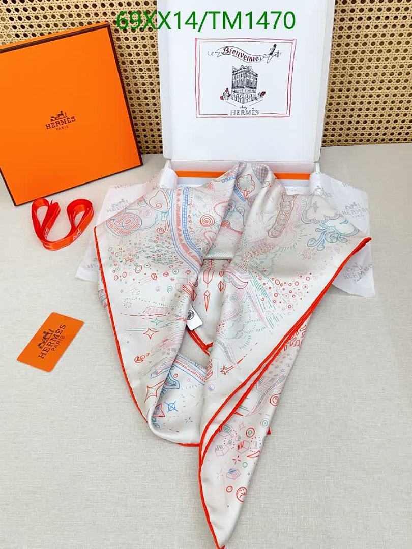 Hermes-Scarf Code: TM1470 $: 69USD